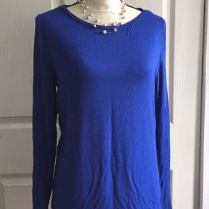 Calvin Klein Liquid Jersey long sleeve top Sz.L.
